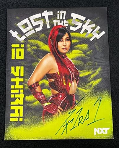 Io Shiari potpisao WWE NXT 11x14 Foto Sirovo iyo Sky - Autografirane hrvačke fotografije