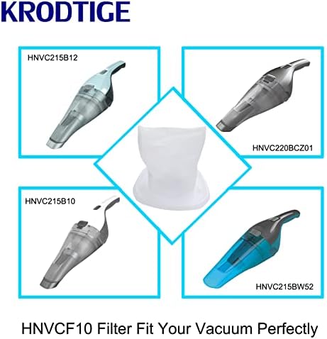 Filter HNVCF10 kompatibilan s ručni usisavači Black and Decker, HNVC220BCZ01,HNVC215B10,HNVC215B12,HNVC115B22,HNVC115J06,