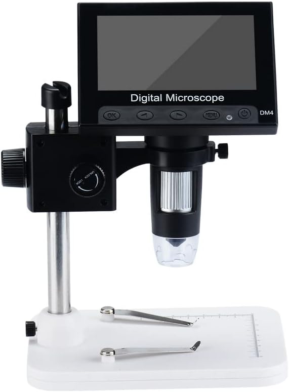 1000X 2.0 MP USB Digitalni USB mikroskop DM4 4,3 LCD zaslon VGA mikroskop za popravak matične ploče PCB