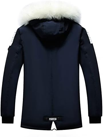 Muška jesenska i zimska moda casual solid Solid Color s kapuljačom s kapuljačom od pamučne jakne dostava do sutra