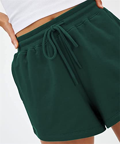 Ženske ljetne kratke hlače elastični struk u džepu ležerne hlače atletski trčanje kratkih hlača Sportski trening kratke hlače