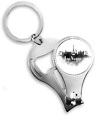 Las Vegas America Landmark Ink City Slikanje noktiju za nokat ring ključ otvarač za bočicu za bočicu