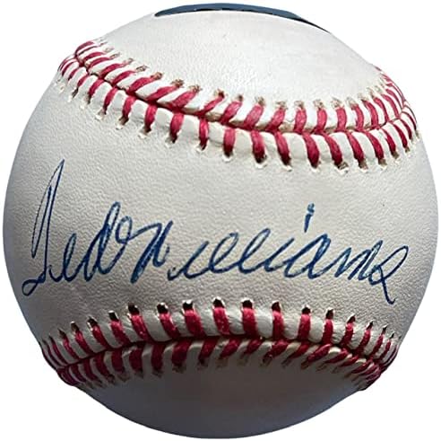 Ted Williams Autografirani Službeni bejzbol američke lige - Autografirani bejzbols