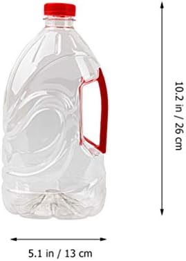 Dozator začina 4 komada plastične boce za skladištenje vode prozirni vrč kanta za skladištenje ulja spremnici za kuhinju