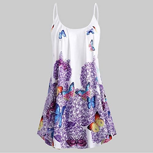 & ženska ljuljačka haljina za plažu s cvjetnim printom s leptir mašnom Plus size ženske Ležerne ljetne haljine