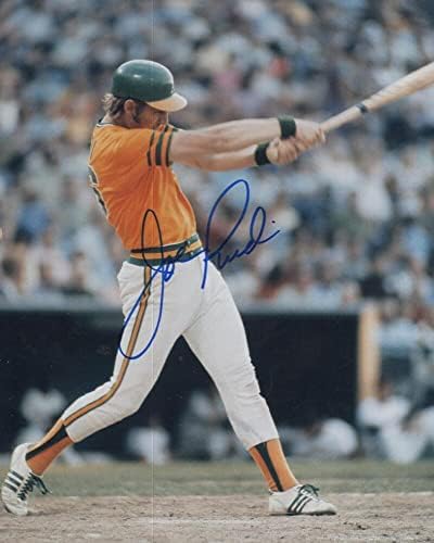 Joe Rudi Oakland A je potpisana Autografirana 8x10 Fotografija W/CoA - Autografirane MLB fotografije