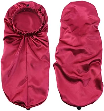 Saten-poklopac podesiva glava veličina Sleep Silk poklopca za žene muškarci dvostruke djevojke kante za veliku djecu 10-12