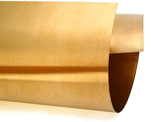 Stvorite dizajn mjedene ploče mjedena metalna ploča od folije od tankog lima 100 mm 1000 mm Metalna bakrena folija