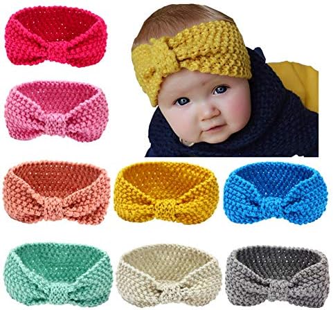 Dječje trake za glavu, turban s čvorovima, trake za kosu za djevojčice za novorođenčad, malu djecu i bebe