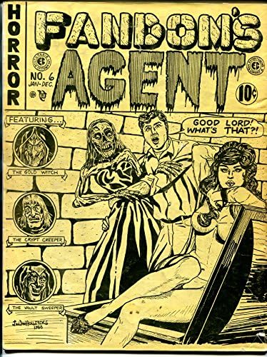 Agent fandoma 7 1969-informacije o m &m-reprodukcija Naslovnica Zlatnog doba-M-M-M-M