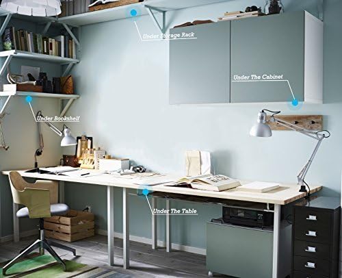 Apphome Shingphore Hanger Stand ispod stol kuka aluminij ljepljive dvostruke glave držač montira PC PC igrački pribor za