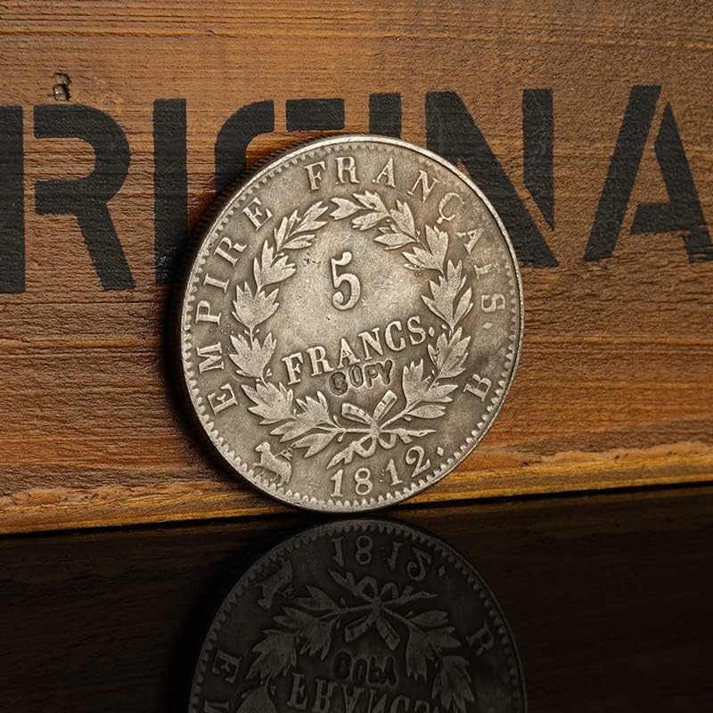 Europski novčići francuski Napoleon i portret glave 5 franaka Komemorativni srebrni novčići srebrni dolari stranih kovanica