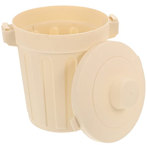 Kante za smeće Bucket Bucket Bucket Mini kanta za smeće Plastični držač za čaše za olovke stolna kanta za smeće s poklopcem