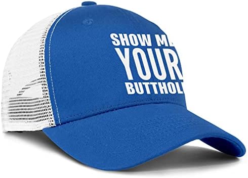 Pokaži mi ovu bejzbolsku kapu s rupom u guzici za Uniseks-klasične mrežaste kape za Kamiondžije s podesivim zatvaračem