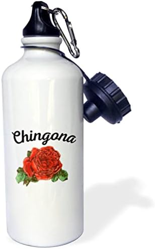 3Drose chingona crvena ruža loša magarca moćna žena španjolska latina. - Boce s vodom