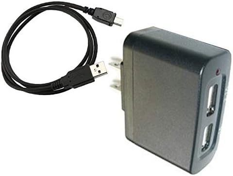 UPBright Novi globalni AC/DC adapter + USB kabel za punjenje kompatibilan s Theradome LH80 Pro LH40 evo laserski kaciga za