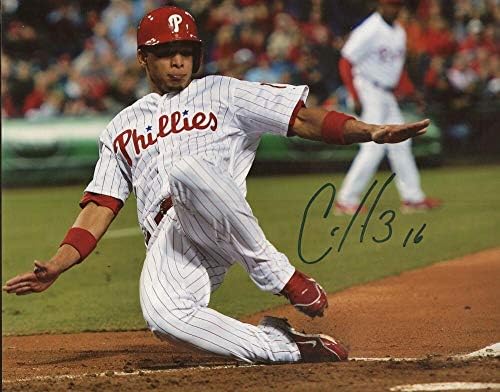 Carlos Hernandez Philadelphia Phillies potpisala je Autographed 8x10 fotografija w/coa