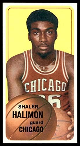 1970. Topps 127 Shaler Halimon Chicago Bulls NM Bulls Utah St.