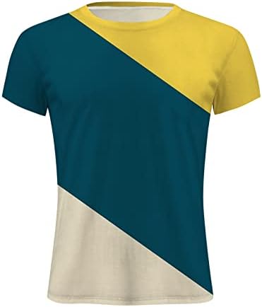Košulje za muškarce modni kratki rukavi O-Neck Graphic Tees Summer Brzi suho novonastalo novost tiskane majice za muškarce