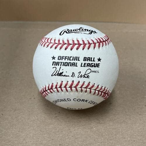 Duke Snider Hof Brooklyn Dodgers potpisao je onl bejzbol auto s B&E hologramom - Autografirani bejzbol