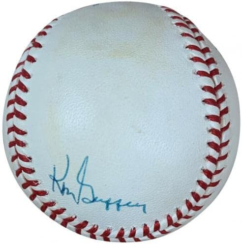 Ken Griffey Jr & Sr Dual Autographed American League potpisao MLB bejzbol JSA CoA - Autografirani bejzbol