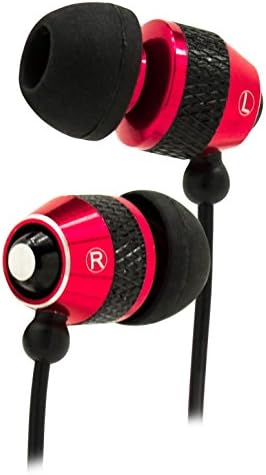 Bastex Univerzalni pupoljci za slušalice/uši 3,5 mm stereo slušalice u ušima besplatni kabel s ugrađenim mikrofonskim ušima