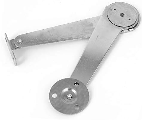 X-DREE srebrni ton Metal Metal namještaj ormara ormara za ormarić za vrata Podrška za podršku Udržavanje 2pcs (srebrni ton