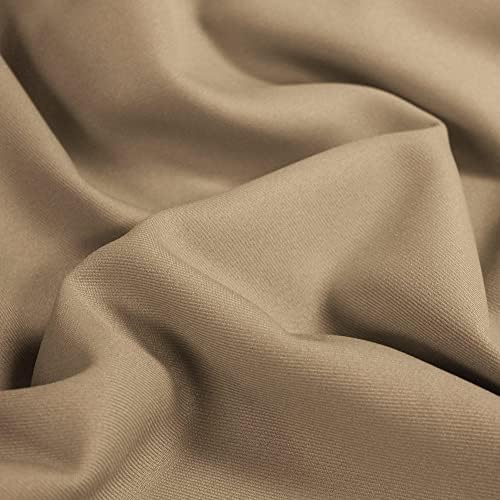 Poliesterska gabardinska tkanina U Kaki boji u boji za odijela, kapute, hlače/hlače, uniforme - 10056