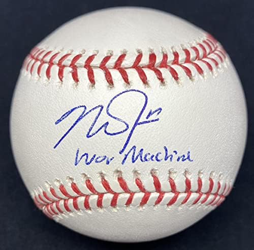 Mike Trout War Machine potpisao bejzbol MLB holo - Autografirani bejzbol