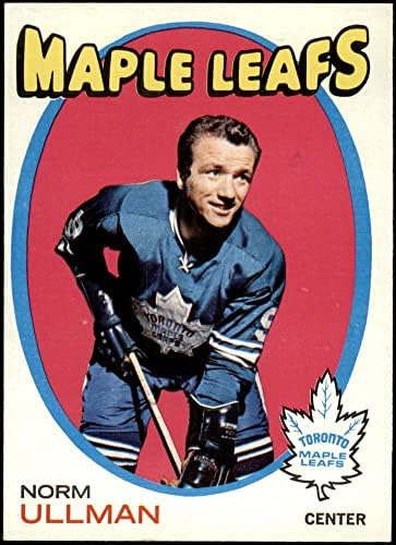 1971. Topps 30 Norm Ullman Toronto Maple Leafs NM Maple Leafs