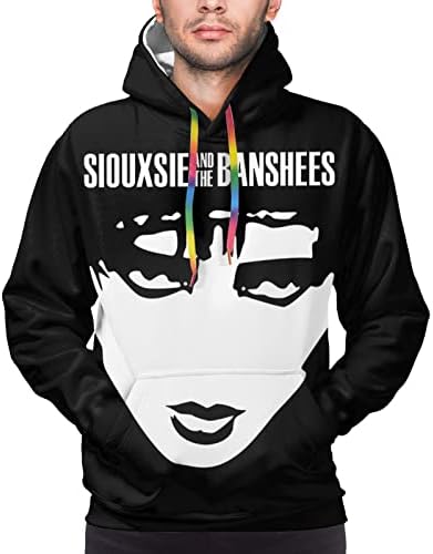 Buckderic Siouxsie i The Banshees Hoodie MENS CASPLATNE VJEŽBE KOZAJI KORIŠTENE DUGE SLUKOVE