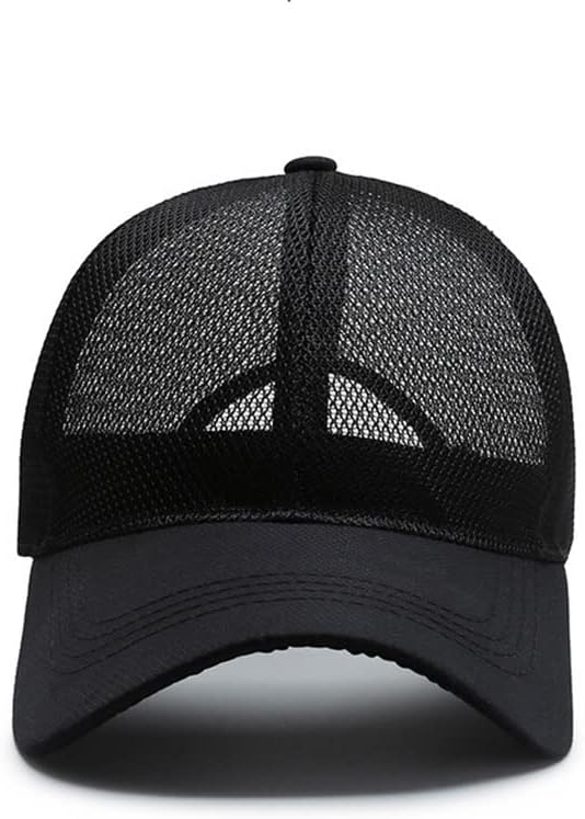 Mrežasta bejzbolska kapa za muškarce i žene, ljetni šešir za Kamiondžije, jednobojni brzosušeći sportski šešir za trčanje