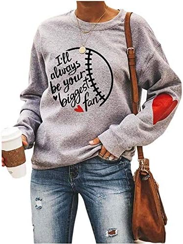 Baseball Pulover vrhovi za žene Raglan dukserica dugih rukava ležerna bluza okruglog vrata