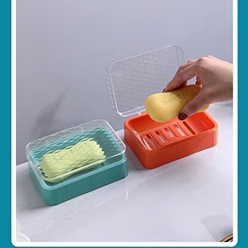 Amayyafzh sapun Dishesz pakiranje prozirni plastični držač sapuna za sapun prijenosni čist sapun spremnik kutija kućišta