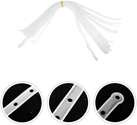 Zerodeko 20pcs plastični zaslon vješalica koordinata plastična traka za isječak zasloni stabilna vješalica konektora za odjeću