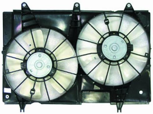 Depo 332-55004-000 Zamjena A/C sklop ventilatora kondenzatora