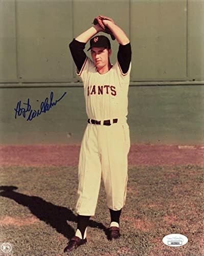 Hoyt Wilhelm potpisao 8x10 Photo- JSA NN59904 - Autografirane MLB fotografije