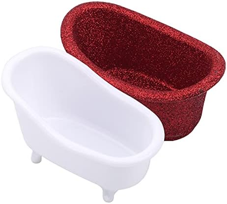 Sevenfly Mini kade za kupaonicu koji se koriste kao ukrasi, držač za sapun za sapun i kutija za odlaganje, bijela
